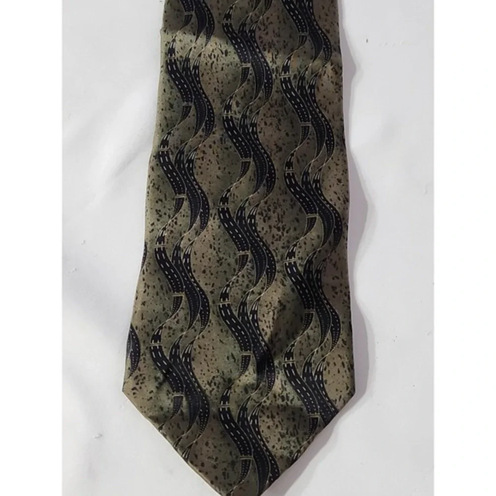 Bugatti Tie‎ Italian Silk Artistic Pattern Men Women Formal Mens Necktie USA